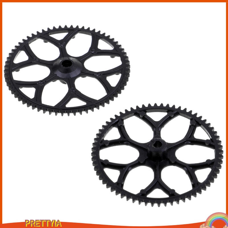 Set 2 Bánh Răng Nhựa Cho Trực Thăng Điều Khiển Từ Xa WLtoys V977 V988 V966 XK K110