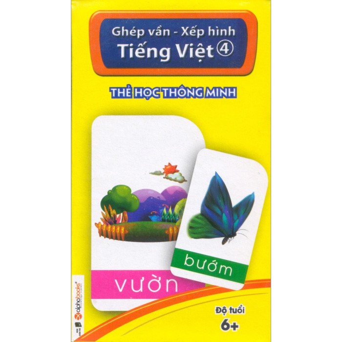 Thẻ học thông minh - Ghép vần - Xếp hình Tiếng Việt 4