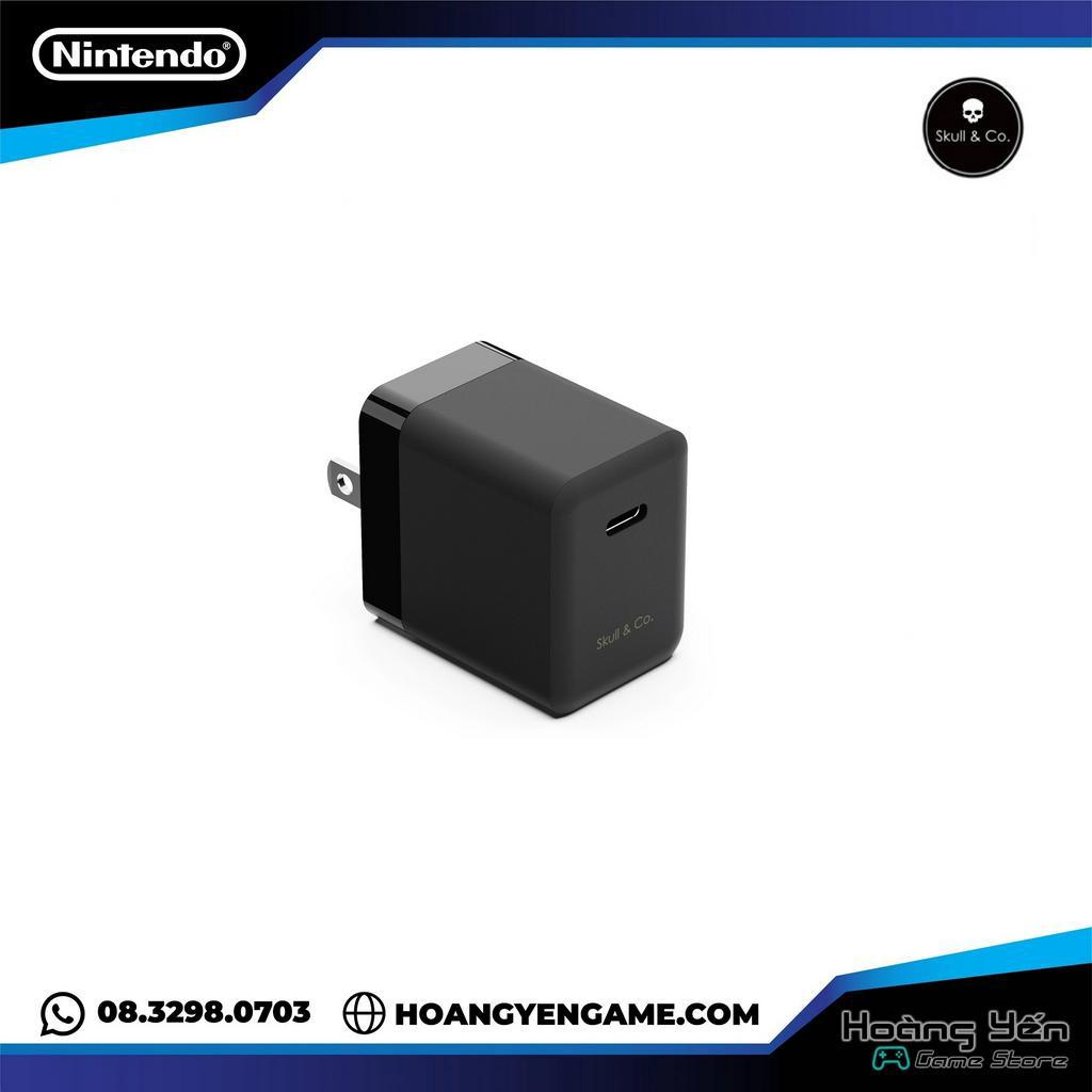 Củ Sạc Nhanh Skull & Co Cho Nintendo Switch Oled/ Switch V2/ Switch Lite/ Máy Tính Bảng/ Điện Thoại 45W