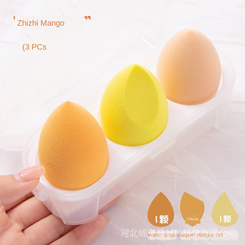 Mút Trang Điểm Hình Quả Trứng Mềm Mại Có Thể Sử Dụng Khô Hoặc Ướt Tiện Lợi