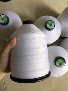 Chỉ khâu giày sợi lớn giá rẻ (Màu trắng)