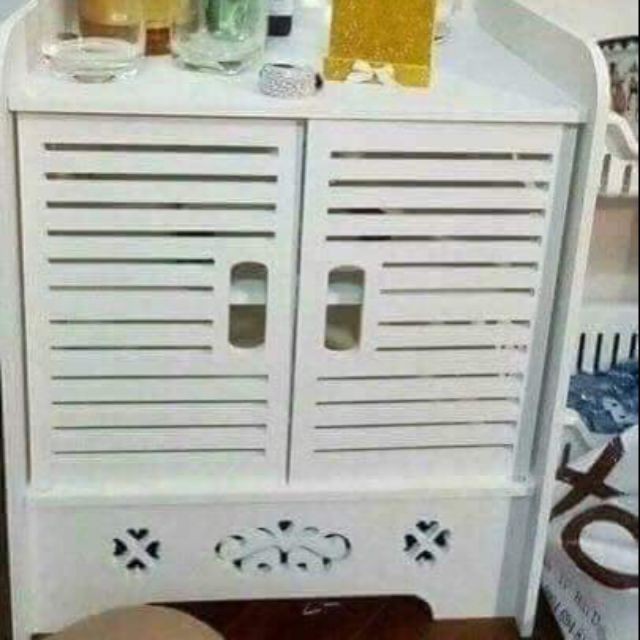 Tủ gỗ đầu giường chữ nhật đồ nội thất - nội thất phòng ngủ - kệ - tủ