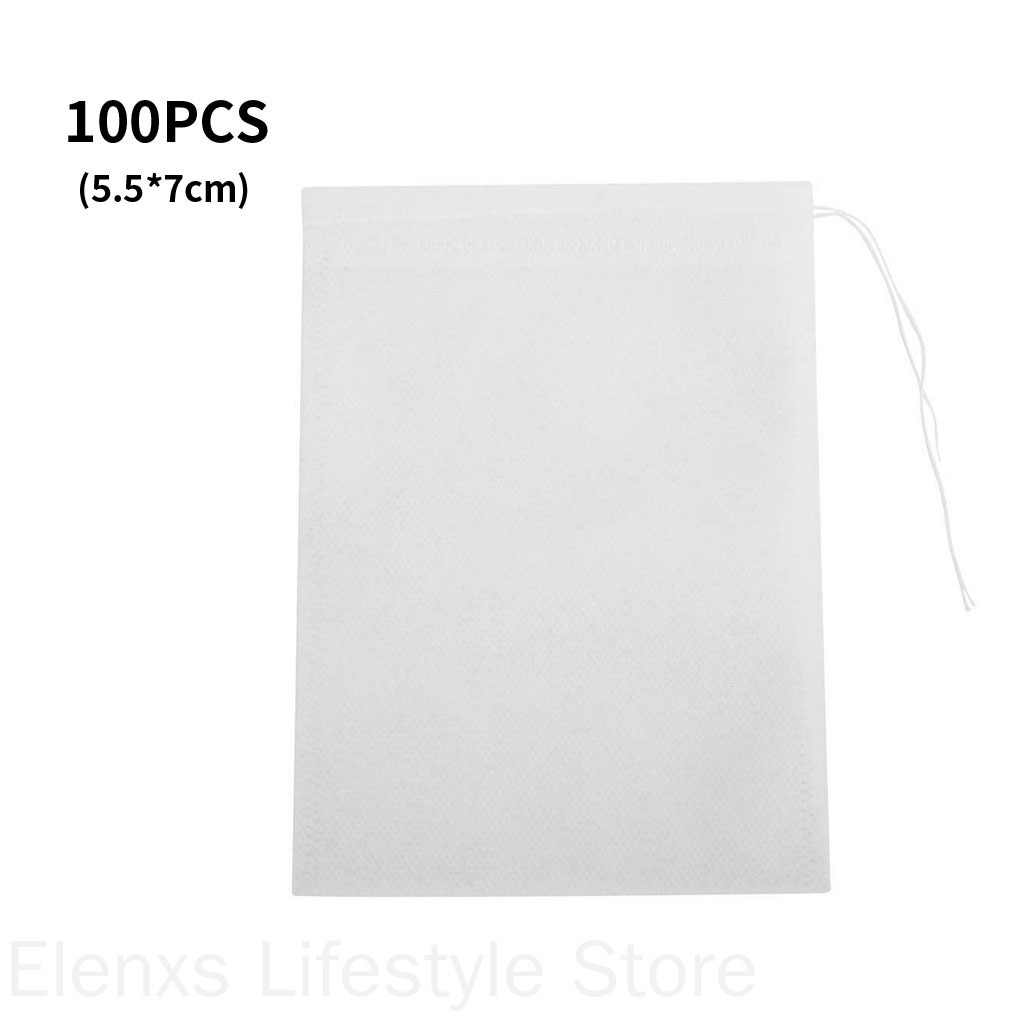 Set 100 túi lọc trà 5x7cm tiện dụng