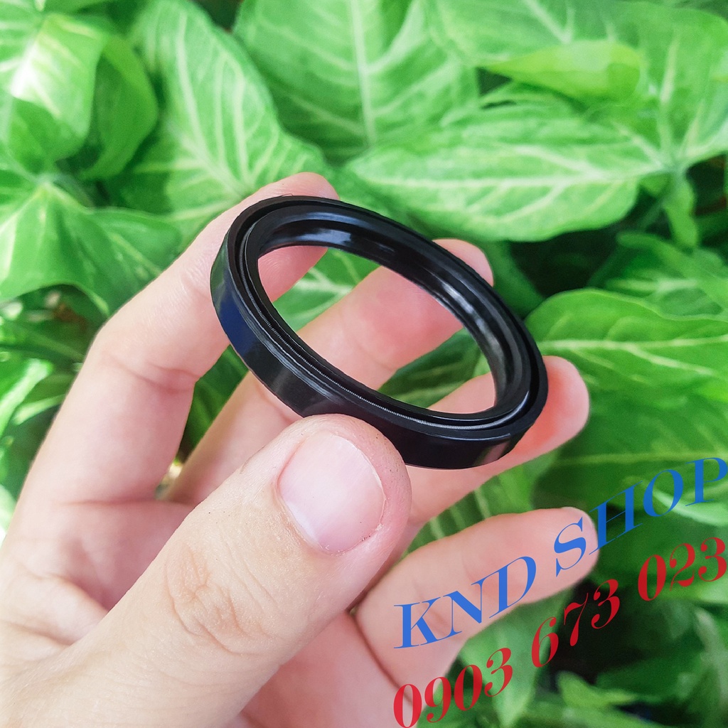 Phốt dầu 2 lò xo DC 47*57*7, Phốt chặn nhớt trục chuyên cho phụ tùng xe máy, xe ba gác, máy sản xuất công nghiệp