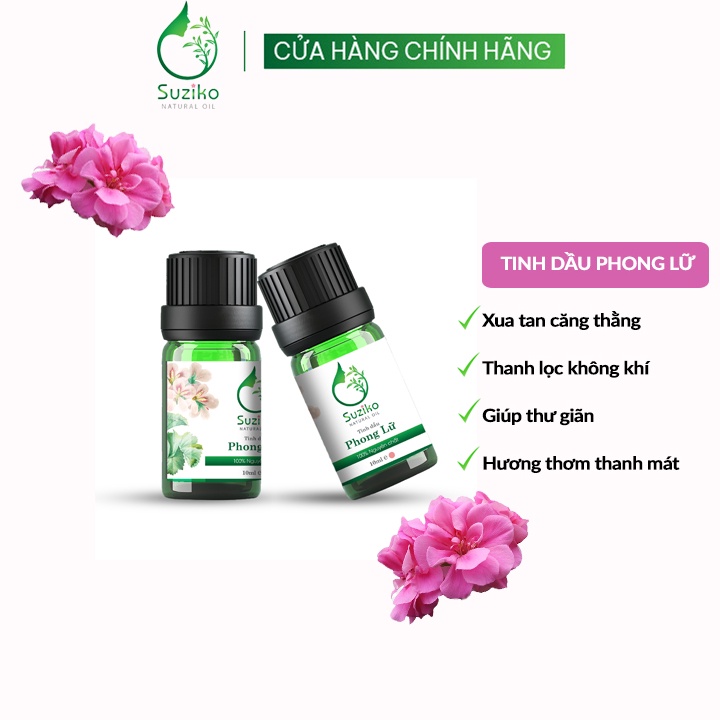 Tinh dầu Phong Lữ giúp tỉnh táo, tăng năng lượng loại 10ml Suziko