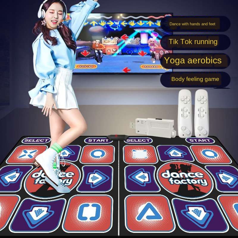 Thảm Nhảy Tích Hợp Cổng Usb Chống Trượt Cho Pc Tv Av Video Game Android