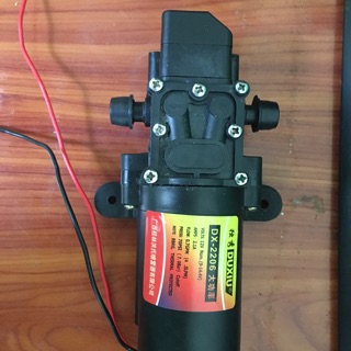 Máy bơm tăng áp mini 12v