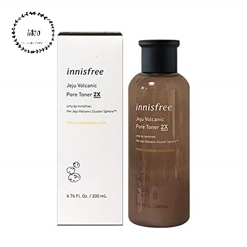 TONER NƯỚC HOA HỒNG TRO NÚI LỬA INNISFREE JEJU VOLCANIC PORE TONER 2X