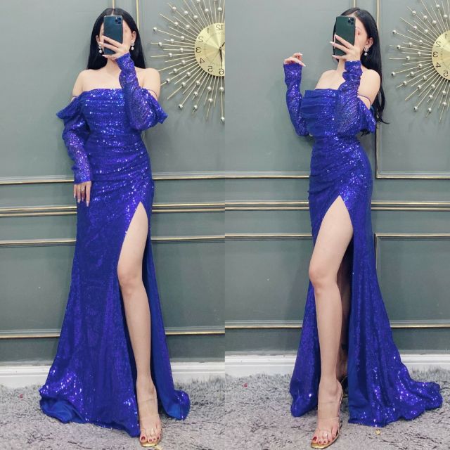 ĐẦM BODY KIM SA RỚT VAI SIÊU HOT