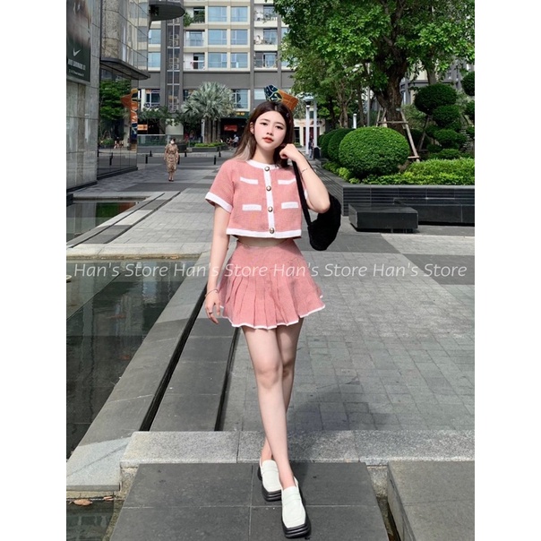 BỘ CARO NHỎ DỆT XẾP LI( ẢNH THẬT)