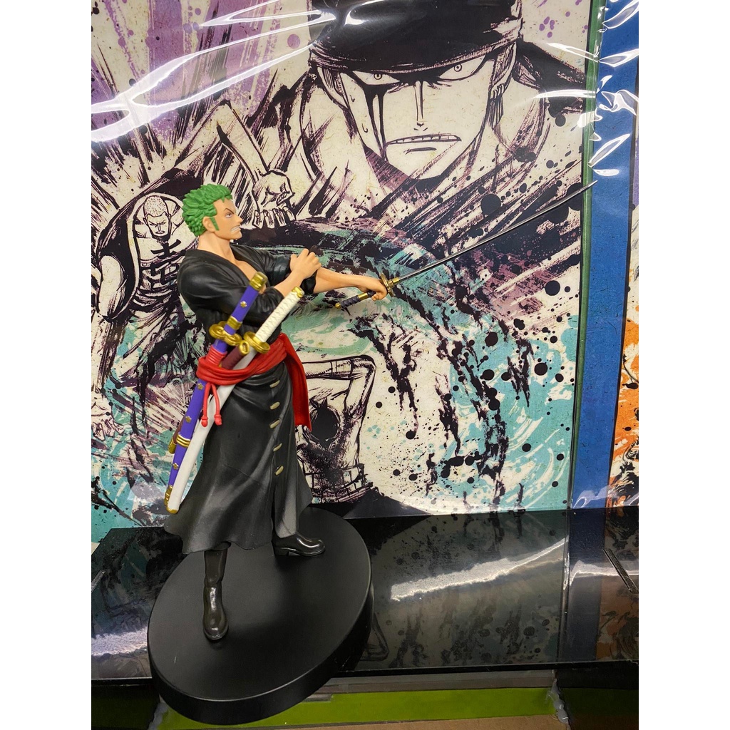 Mô hình chính hãng ONEPIECE - Zoro - Wano -  Ichiban Kuji One Piece vol.100 Anniversary - chính hãng BANDAI