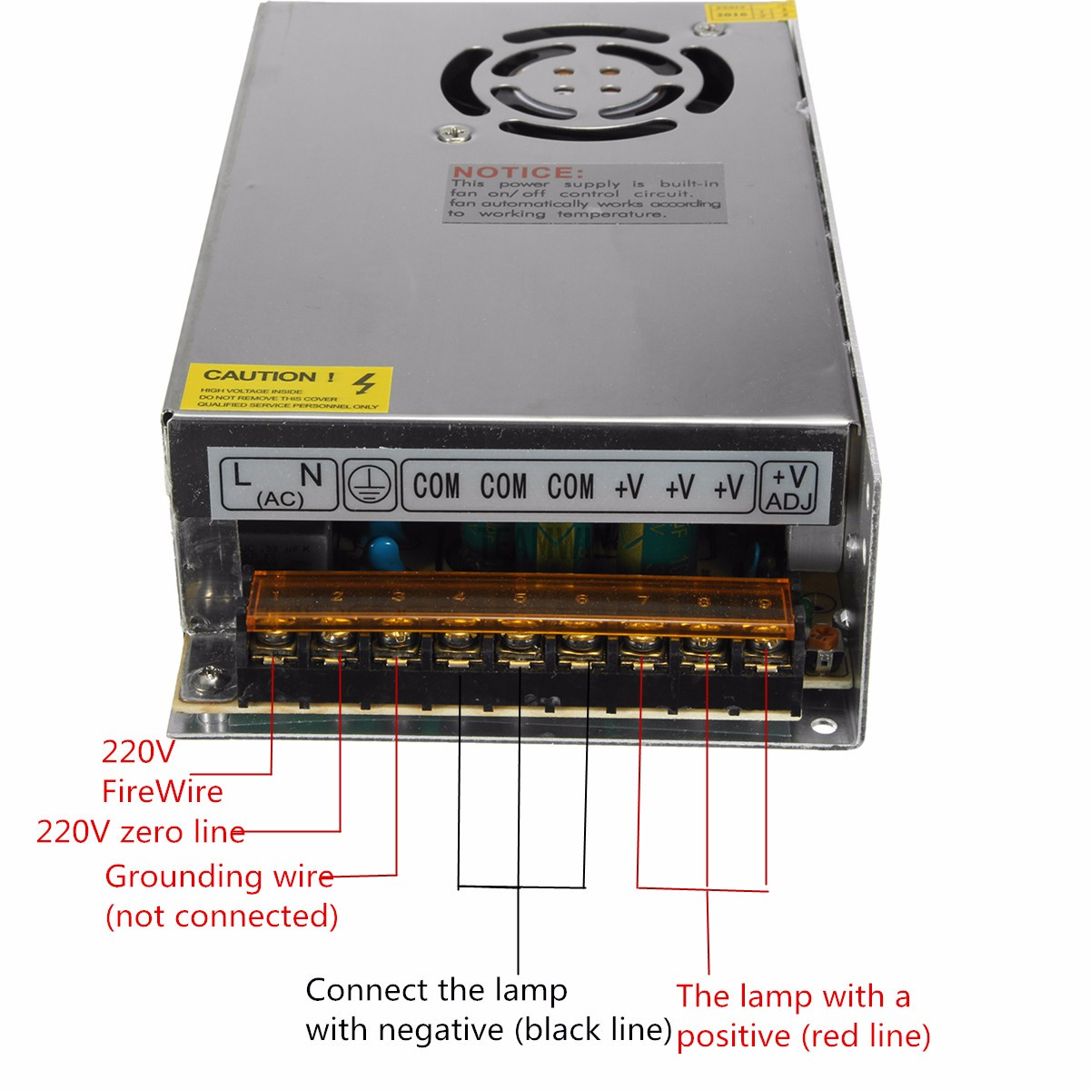 Bộ Chuyển Đổi Nguồn Điện Ac 110v-220v Sang Dc 12v 20a / 30a / 40a / 50a 120w-600w