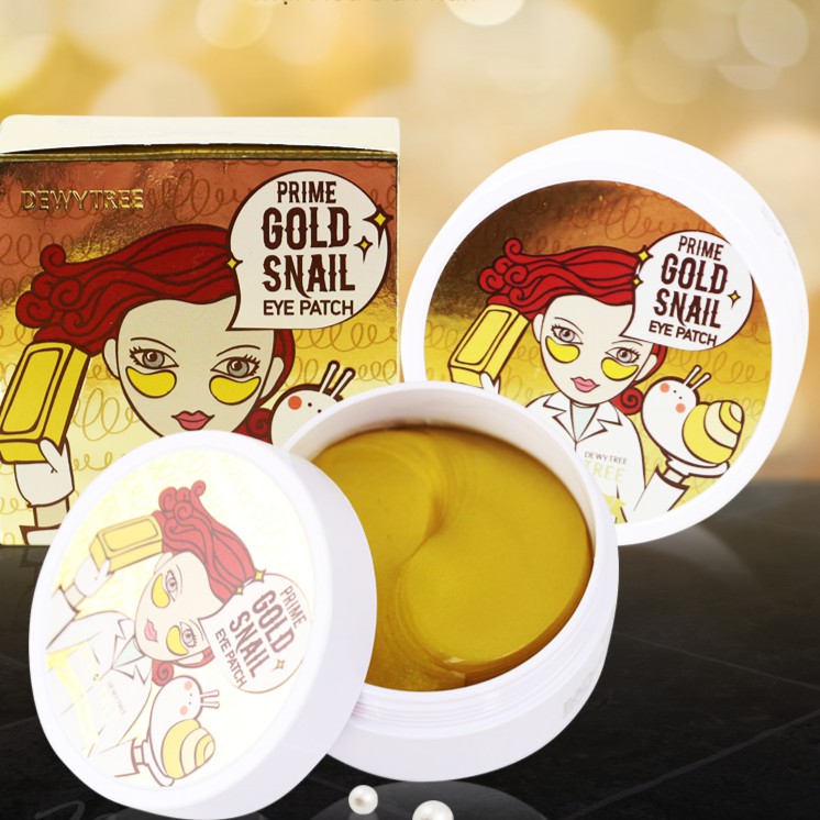 Mặt Nạ Mắt DewyTree Prime Gold Snail Eye Patch.