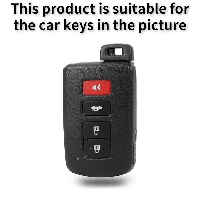 Vỏ Chìa Khóa Điều Khiển Từ Xa 4 Nút Cho Toyota Avalon Camry Corolla RAV4 Highlander Auris CHR Land Cruiser