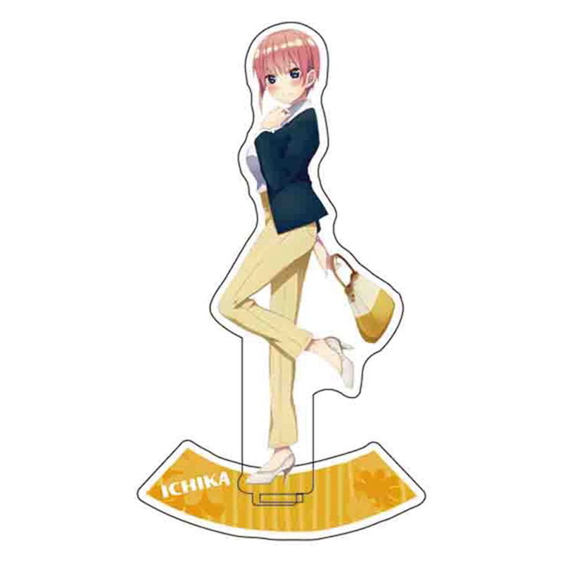 Mô hình acrylic thiết kế nhân vật anime Quintuplets trang trí làm quà tặng