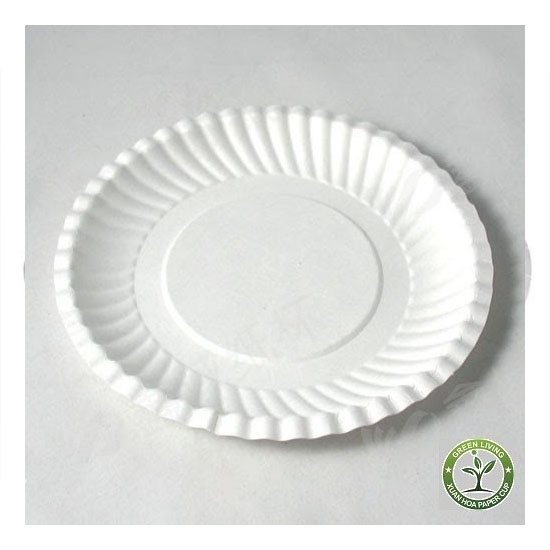 SET 10 Bát giấy, đĩa ăn 1 lần tiện lợi  tô giấy dùng tiệc lễ tết