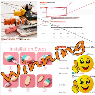 Cable Bite Data Line Protectors Cover Charging Cable Silicone Candy Protector iphone 13 12 11 7Plus 8Plus X XR