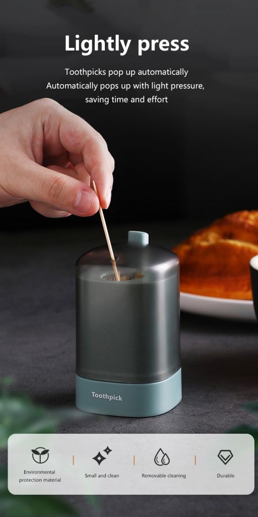 Hộp Đựng Tăm Xỉa Răng Tự Động Sáng Tạo Tiện Dụng