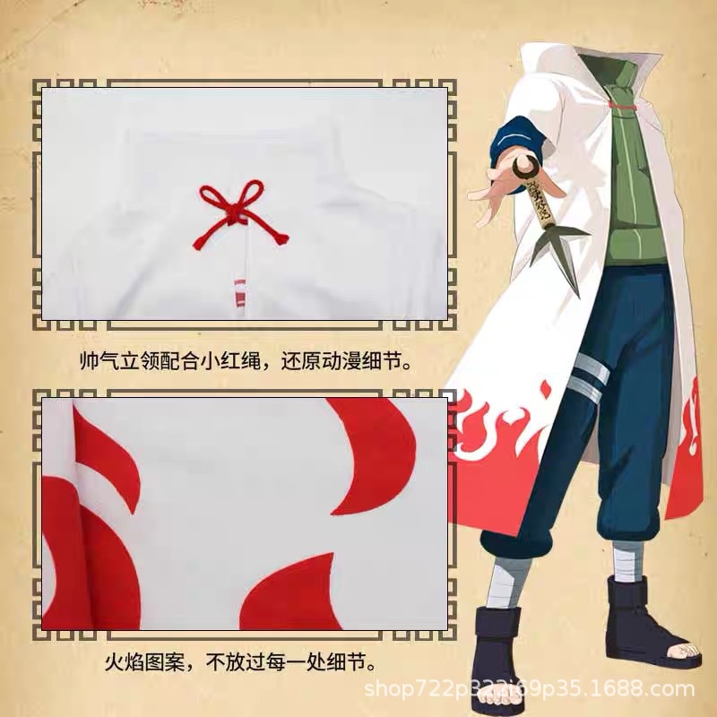 Áo Choàng Hóa Trang Nhân Vật Hoạt Hình Naruto Thế Hệ 4 Thế Hệ 6