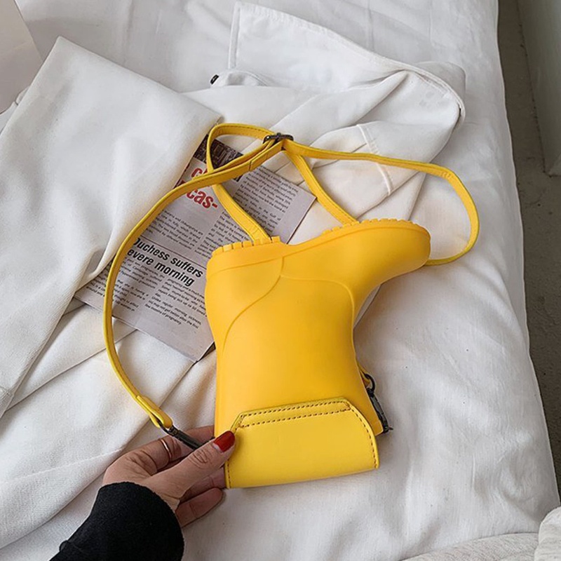 Túi Da PU Đeo Chéo Vai Đựng Điện Thoại Hình Đôi Giày Thời Trang Dành Cho Nữ Pouc