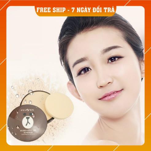 Phấn trang điểm che khuyết điểm trắng da không trôi/phấn nén không trôi. Gấu - Vịt cute | BigBuy360 - bigbuy360.vn
