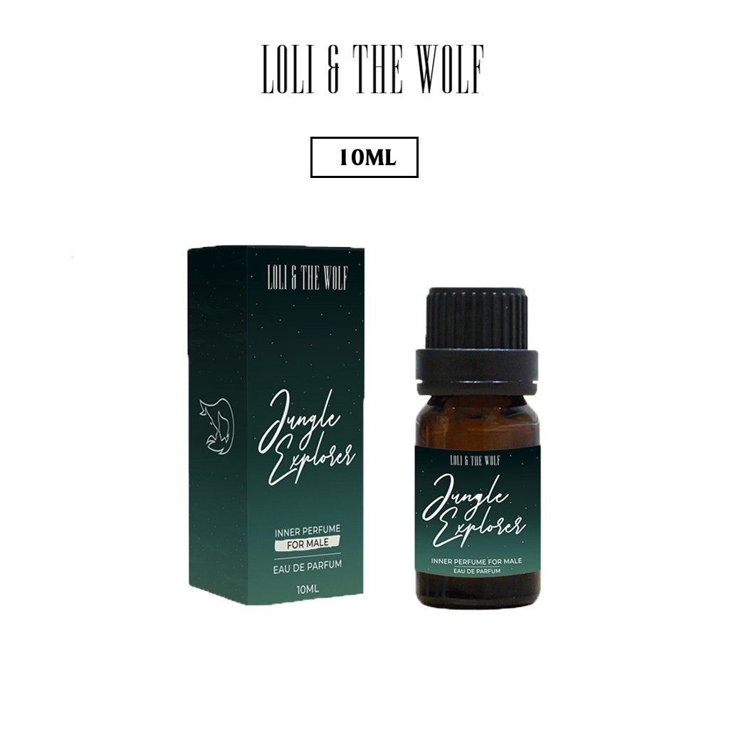 Nước hoa vùng kín dành cho nam Jungle Explorer chai 10ml - LOLI &amp; THE WOLF