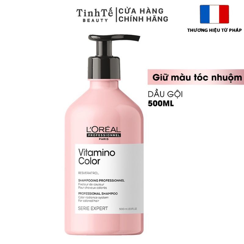 {Cam Kết Chính Hãng} DẦU GỘI DÀNH CHO TÓC NHUỘM LOREAL SERIEEXPERT - 500ML