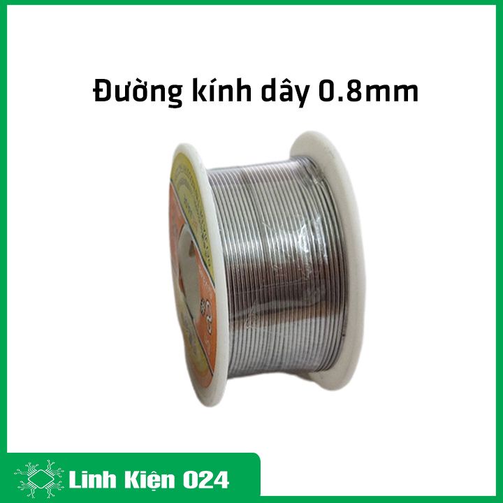 Thiếc Hàn 63A-63% 0.8mm Mối Hàn Chắc và Bóng