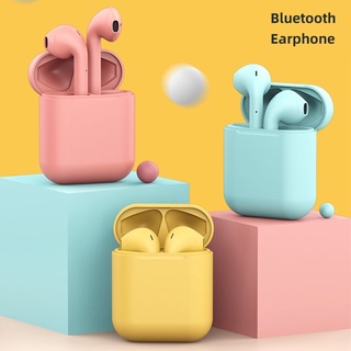 Tai nghe bluetooth không dây Inpods i12 tws v5.0 nút cảm ứng âm thanh HIFI nghe nhạc hay combo vỏ bảo vệ tai nghe case