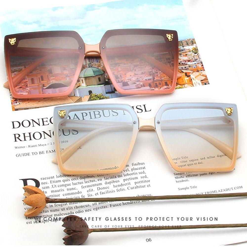 Kính Mát Phân Cực Gọng Vuông Chống Tia UV400 Thời Trang Cho Nữ