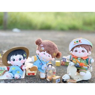 Bộ đồ Vườn hè mát lạnh cho bé doll 15cm 20cm