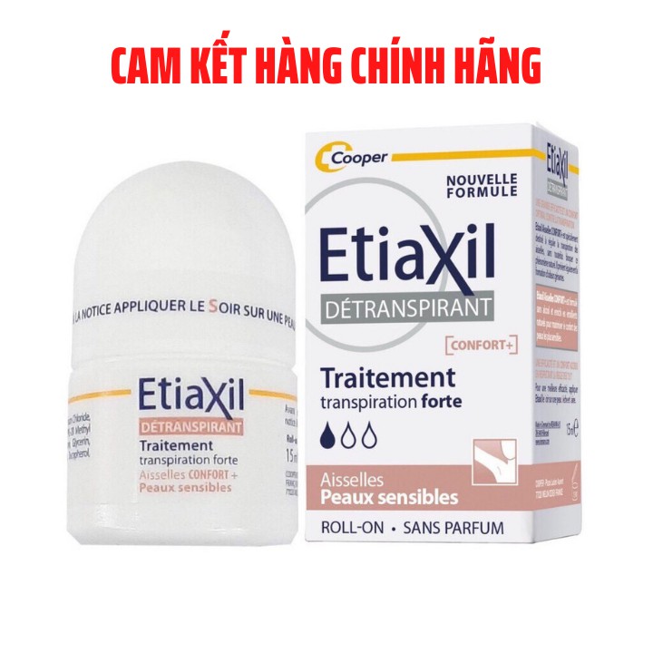 Lăn Nách Khử Mùi Etiaxil Chính Hãng Màu Xanh Đỏ 15ml Dành Cho Nam Nữ