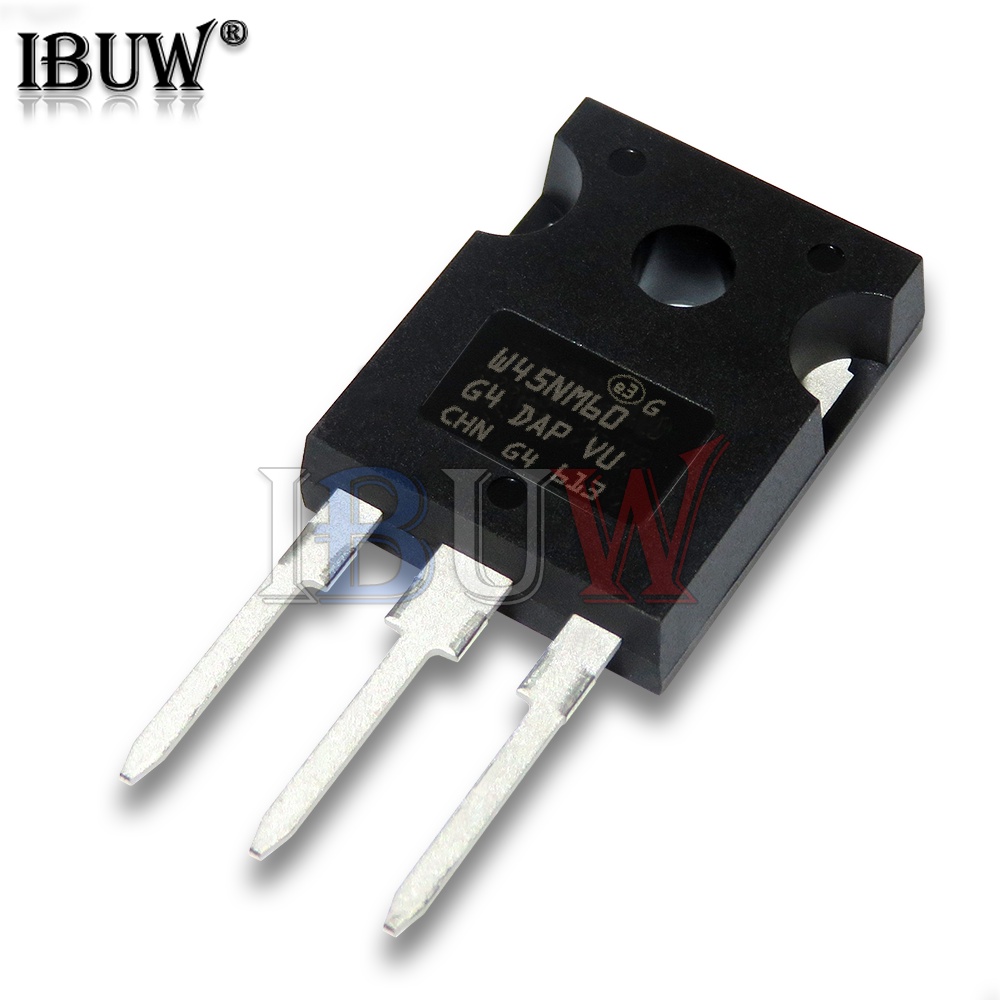 Set 5 Ống Pha Lê STW45NM60 W45NM60 45N60 TO-247 Chuyên Dụng