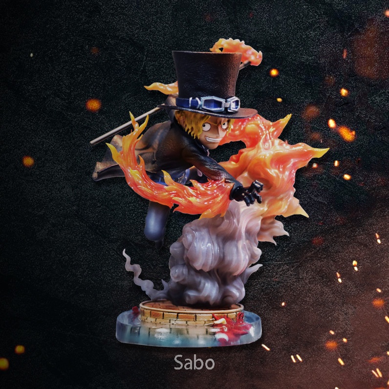 Mô hình Chibi ACE SABO Luffy  hàng mới ra cực đẹp, chất lượng