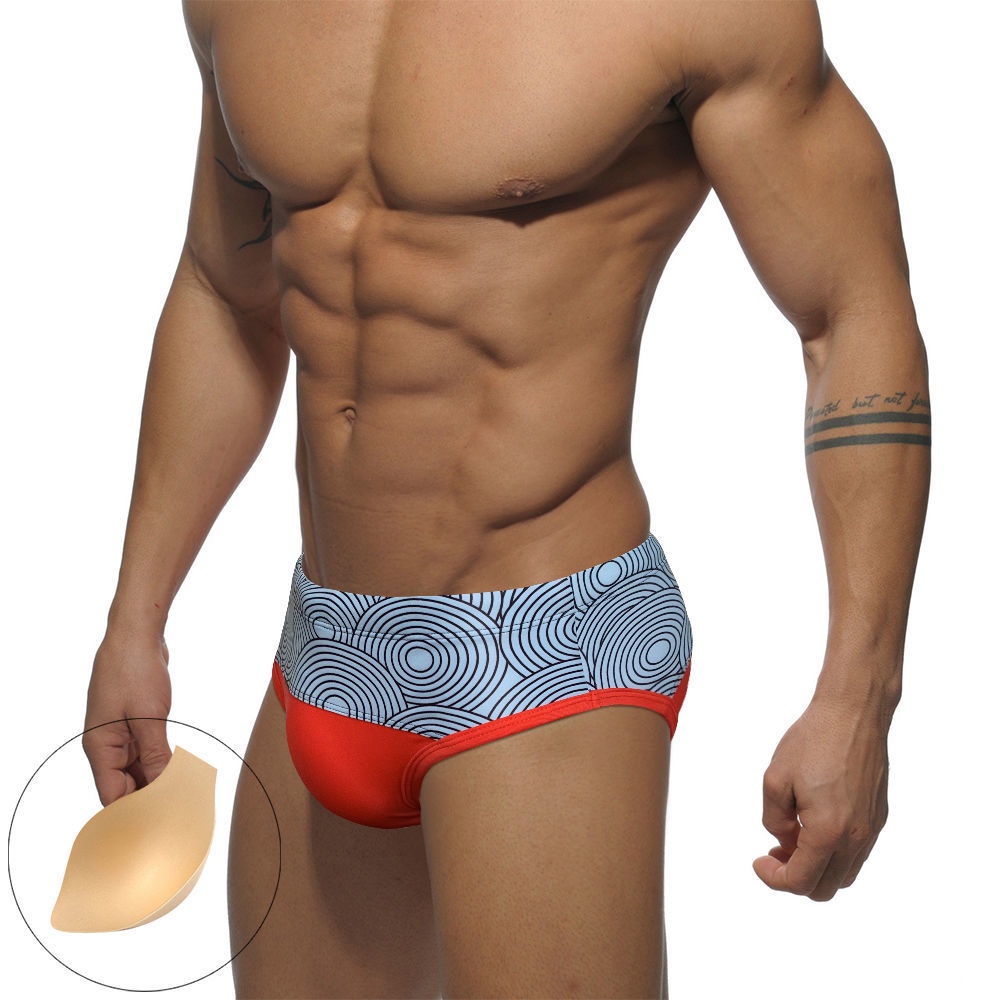 Quần Bơi Lưng Thấp Co Giãn Quyến Rũ Thời Trang Đi Biển Mùa Xuân Cho Nam | BigBuy360 - bigbuy360.vn