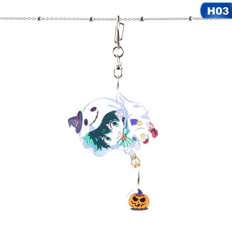 Móc khóa hình nhân vật hoạt hình My Hero Academia dễ thương