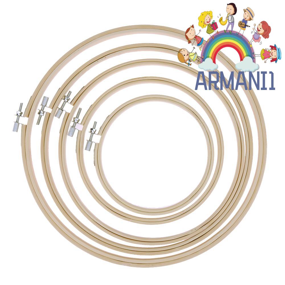 Bộ 5 Khung Thêu Bằng Tre