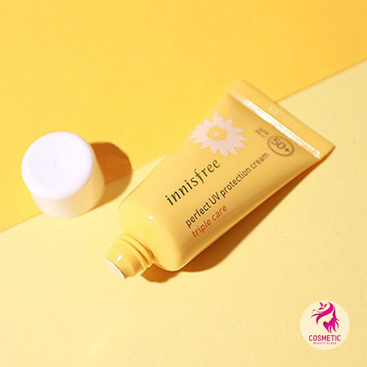 Kem Chống Nắng Innisfree Perfect UV Protection Cream Triple-Care SPF50 PA+++ Dành Cho Mọi Loại Da PV423