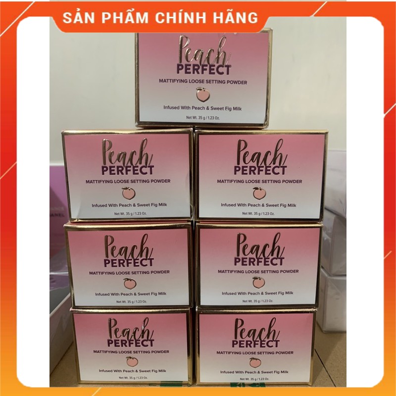 [Nhập mã KBSZ290] Phấn phủ Too Faced - phấn phủ đào fullsize 35gr Peach Perfect Mattifying Setting Powder