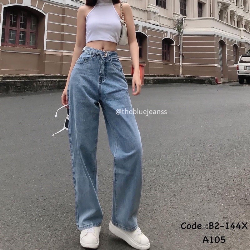 Pass Quần ống SUÔNG khuy móc siêu hot
