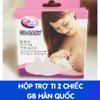 Núm trợ ti silicon Hàn Quốc - Hộp 2 chiếc