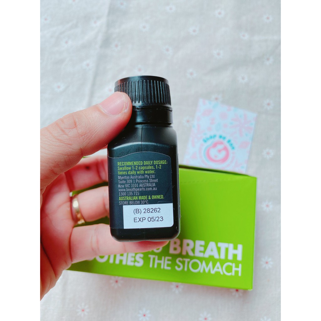 Viên uống thơm miệng Breath Pearls  - Úc ÚC