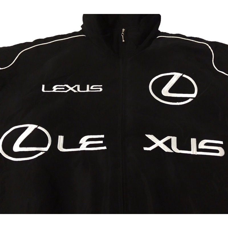 Áo khoác gió bomber Varsity Jacket thêu chữ Lexus đua xe F1 thể thao unisex siêu chất ❤️