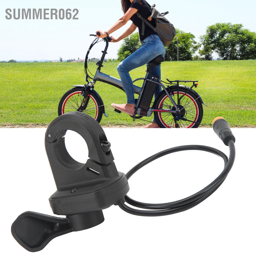 Summer062 E Bike Ngón tay cái phải Tay ga Tiếp xúc tốt Không thấm nước Khớp ngón Kiểm soát tốc độ cho Xe điện