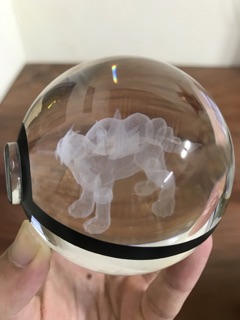 Đèn Pokemon Huyền Thoại size 8cm Kadic