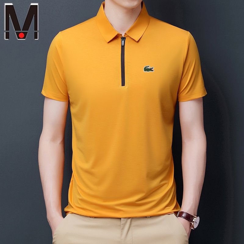 New Ariival Men Fashion Polo T-shirt Short Sleeve Casual Business Shirts T-shirts Cotton Clothing Polo Summer Shirt