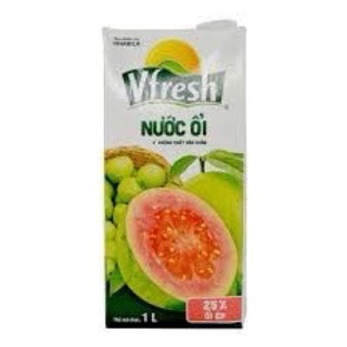 Nước Ép Ổi Vinamilk Vfresh-Hộp 1L