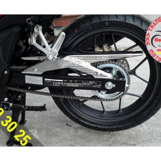 ốp che sên mạ crom xe winner