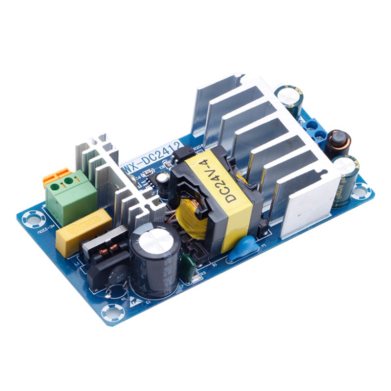 Mô đun cấp nguồn chuyển đổi AC 110V 220V sang DC 24V 4A-6A công suất cao 100W ổn định cho máy biến áp