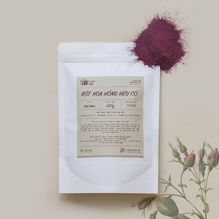Bột hoa hồng hữu cơ nguyên chất Nhà 8 - Dưỡng da trắng mịn